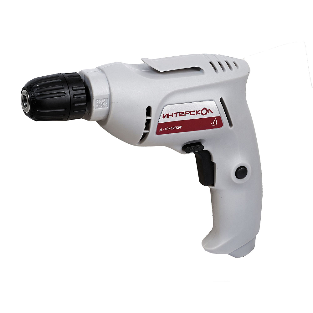 Дрель безударная Интерскол Д-10/420ЭР (672.1.0.00)